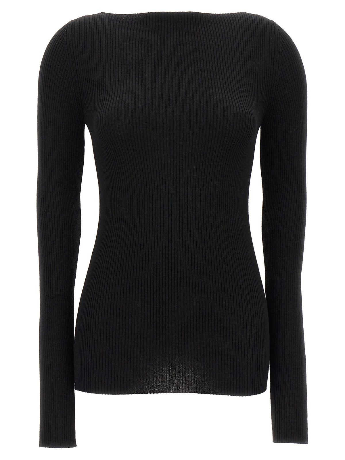Rick Owens Black Wool Cardigan