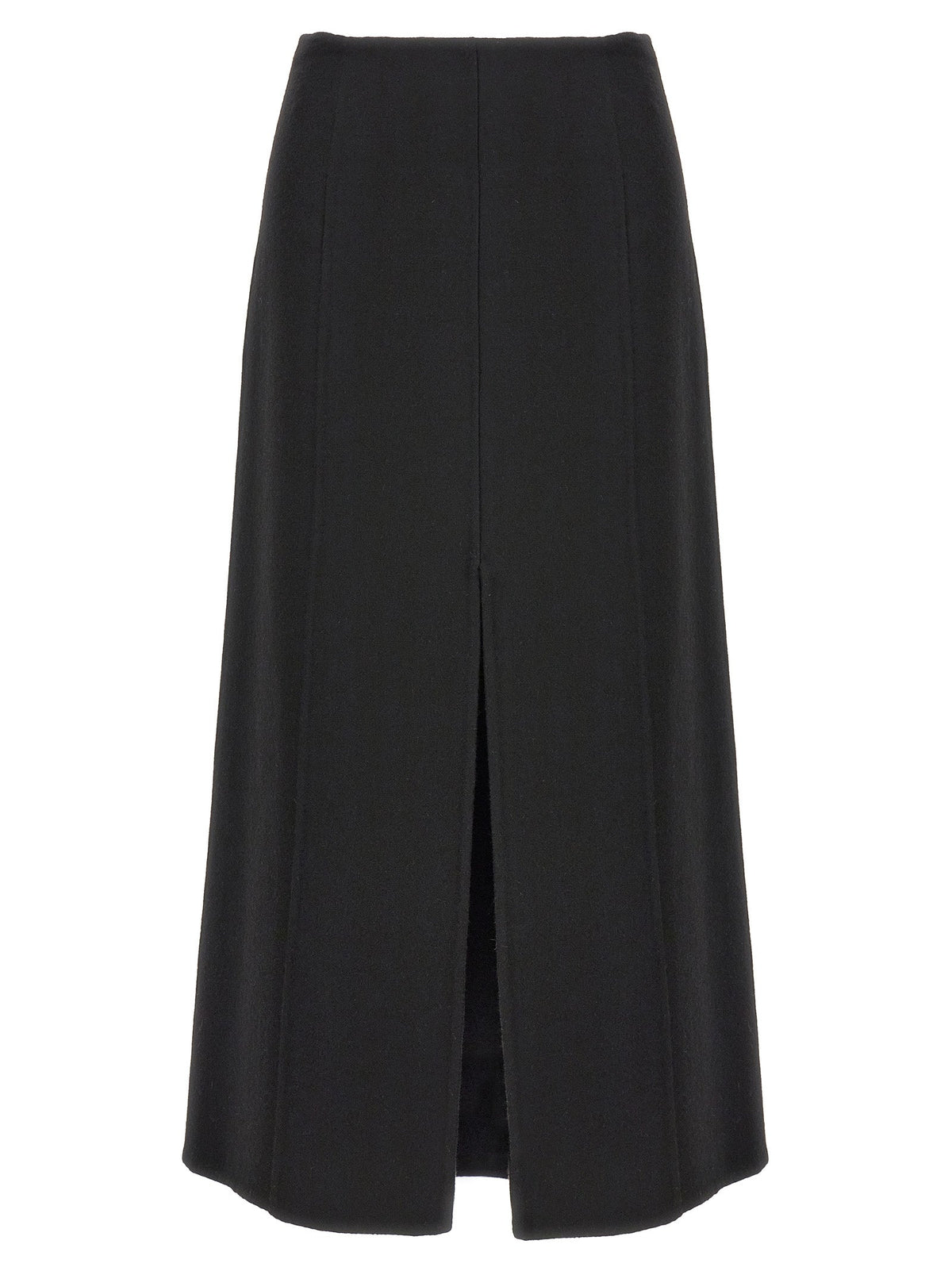 Ermanno Scervino Black Virgin Wool Mini Skirt