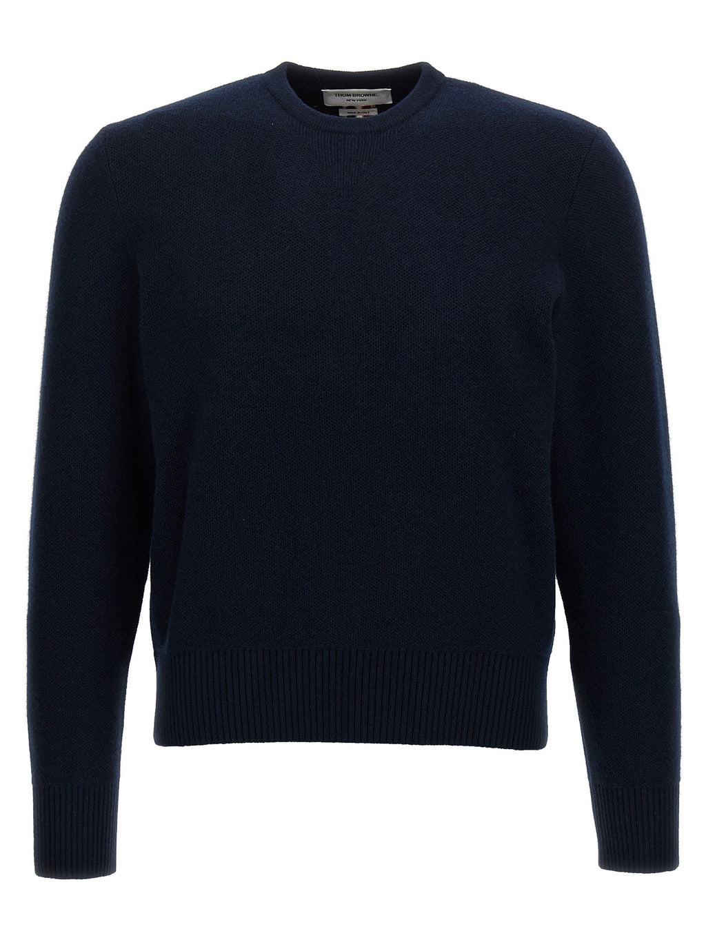 Thom Browne Blue Virgin Wool Cardigan