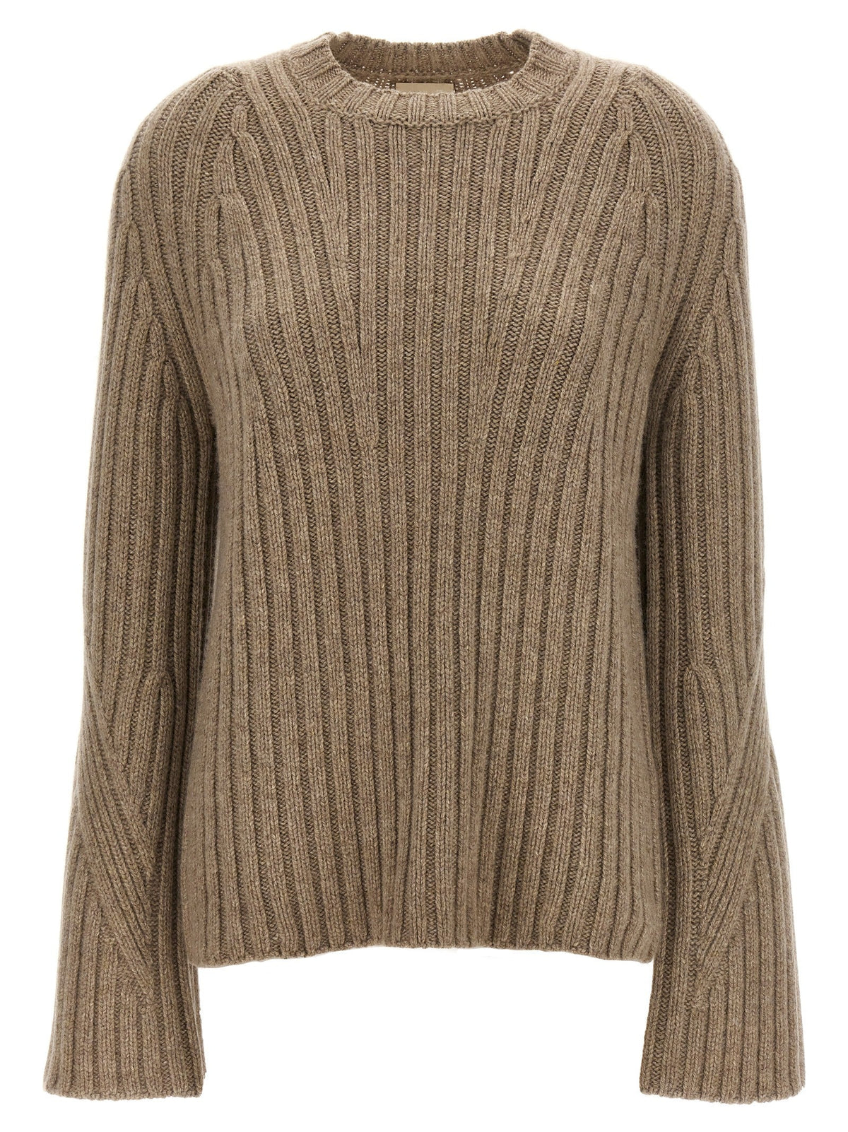Khaite Beige Cashmere Cardigan