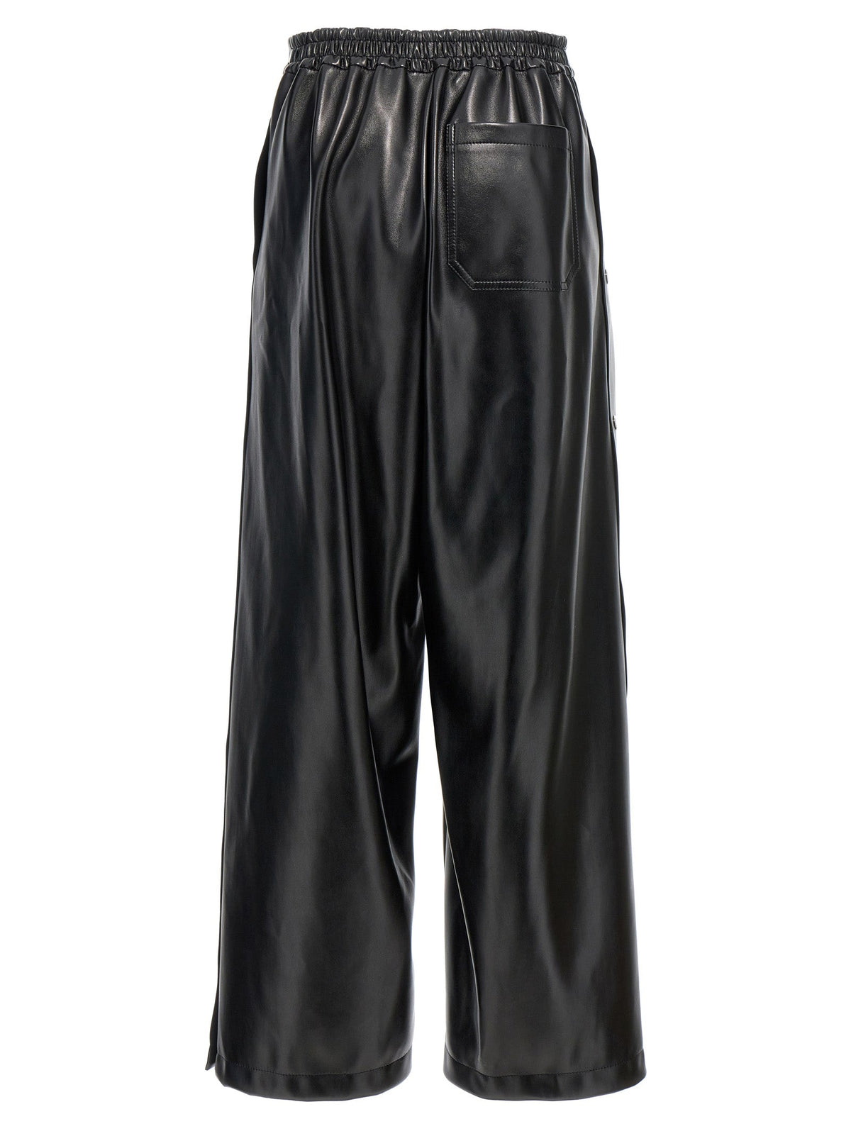 Stella McCartney Black Polyester Casual Pants