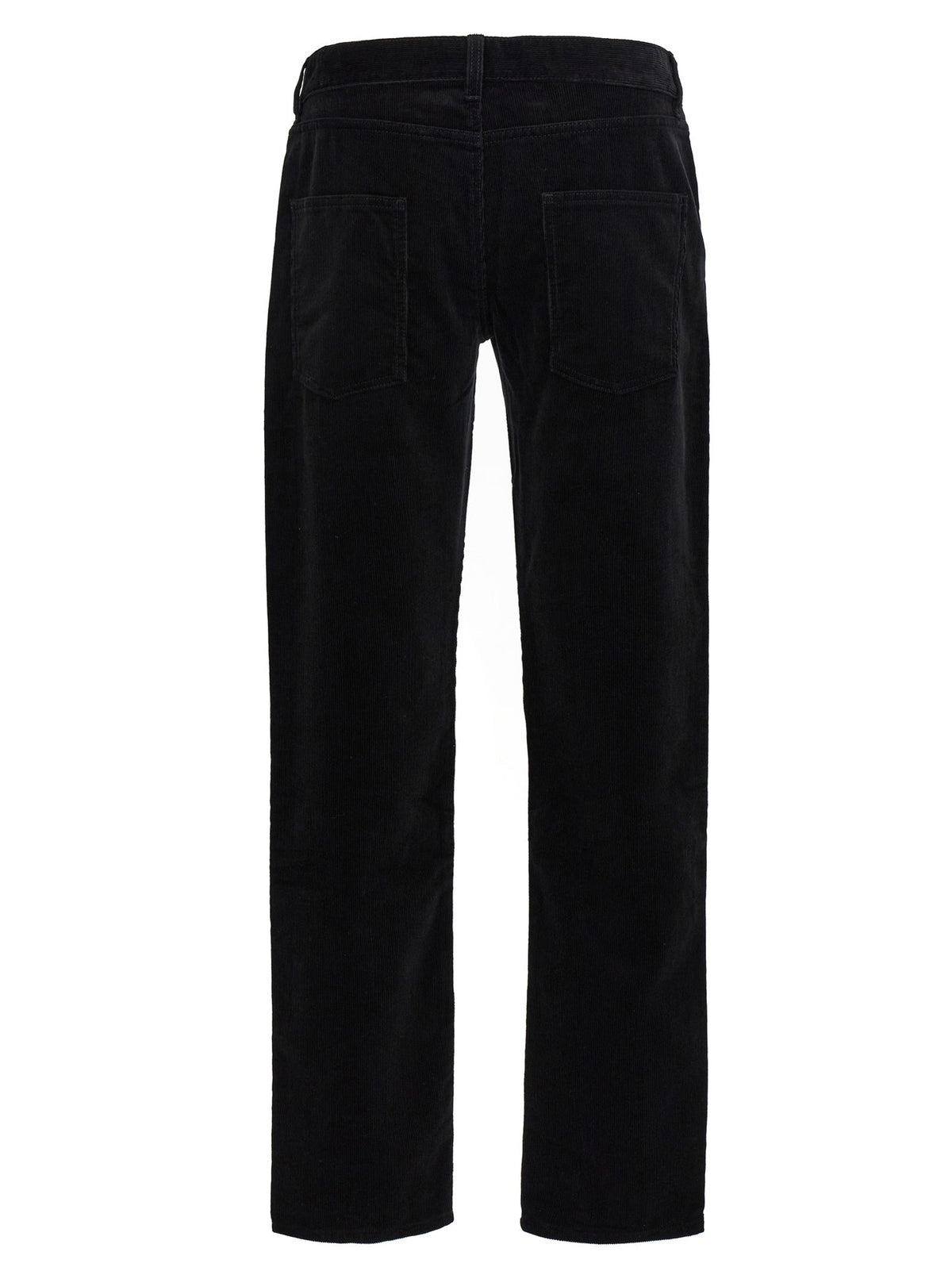 Saint Laurent Black Cotton Casual Pants
