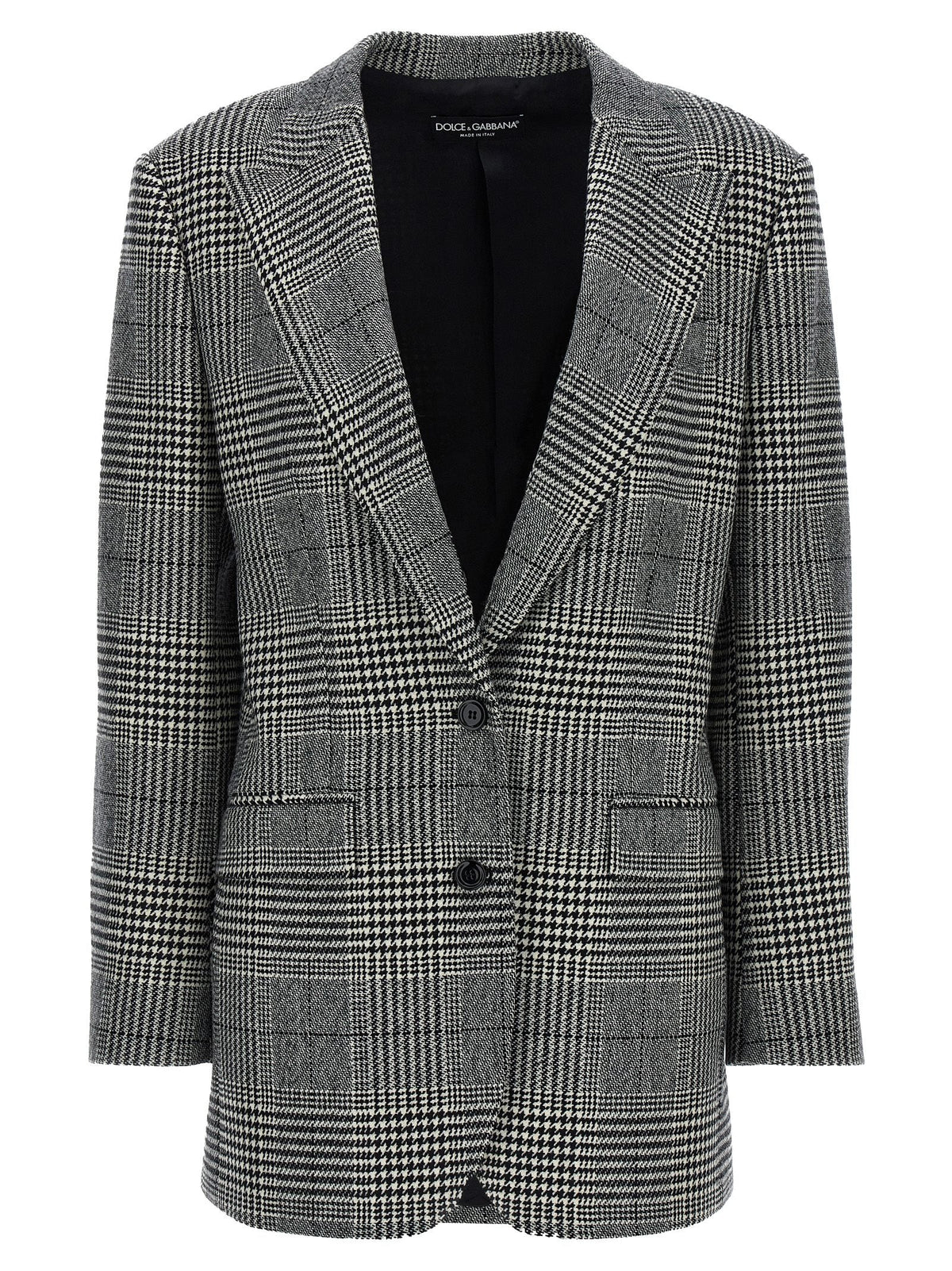 Dolce & Gabbana Bicolor Wool Blazer