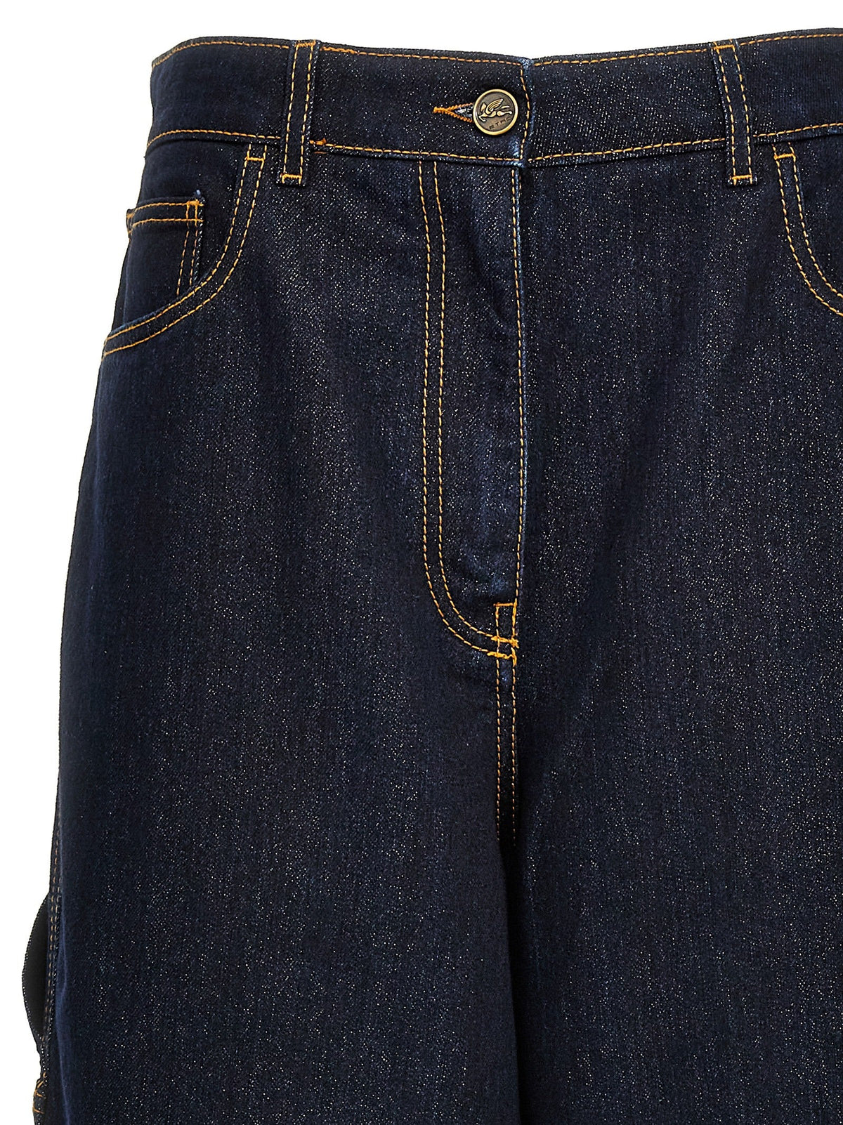 Etro Blue Cotton Jeans Denim
