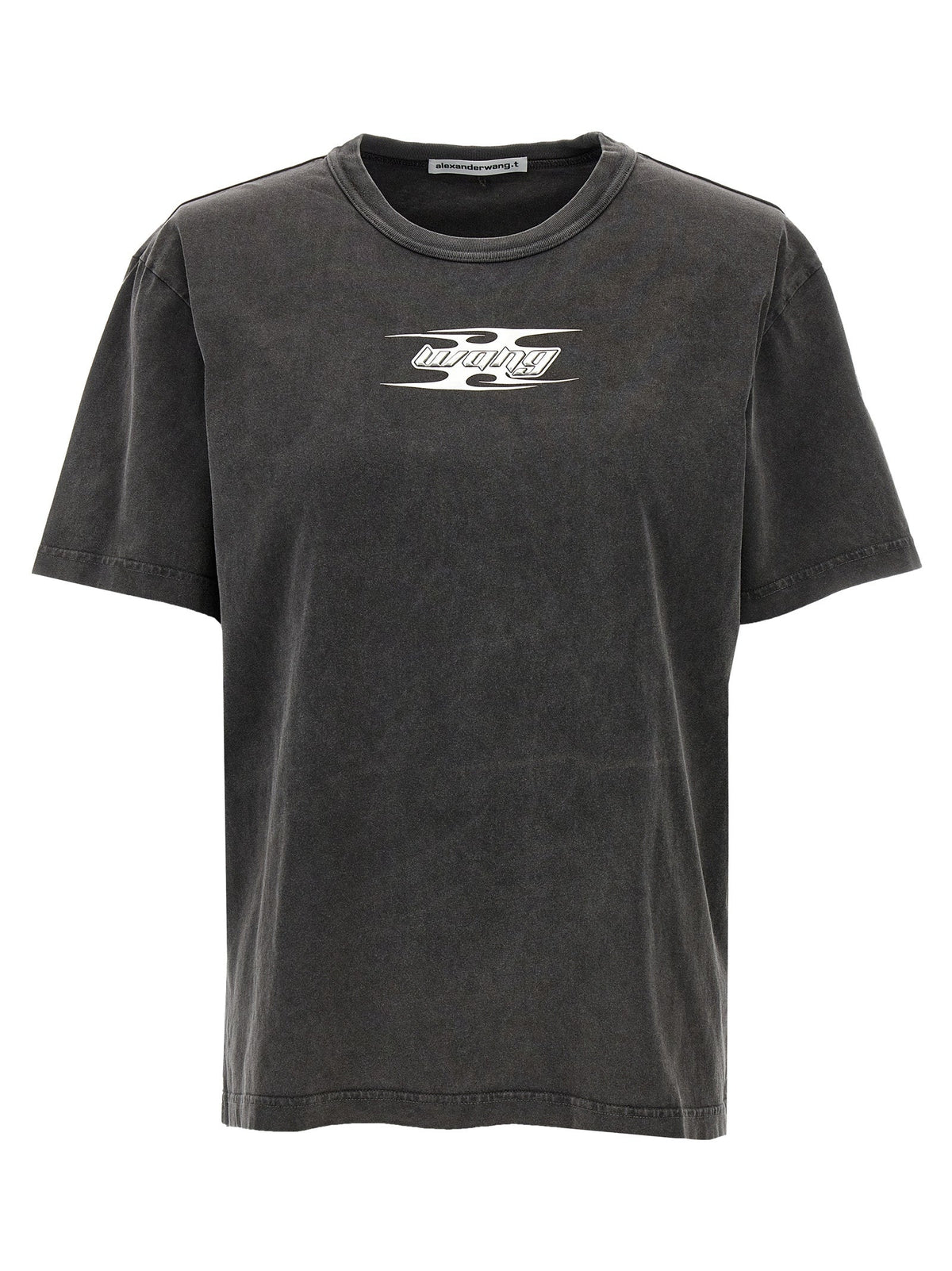 T BY ALEXANDER WANG Gray Cotton T-Shirt