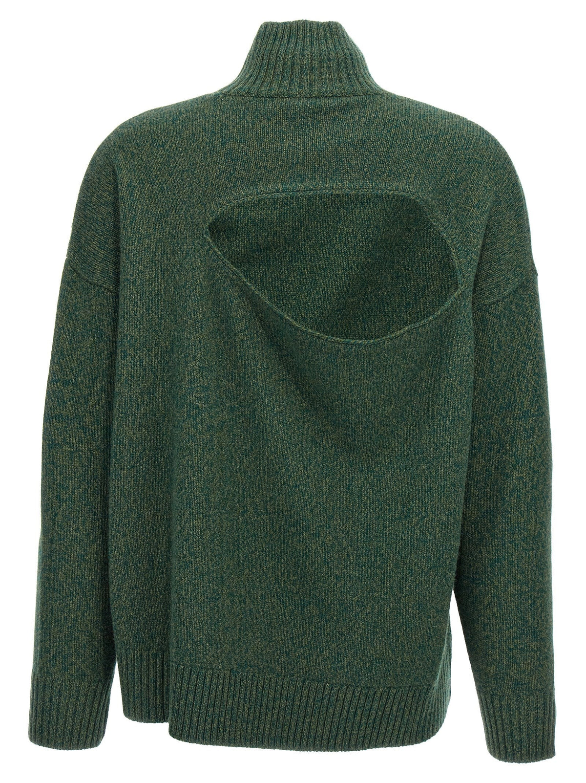 Victoria Beckham Bicolor Wool Cardigan