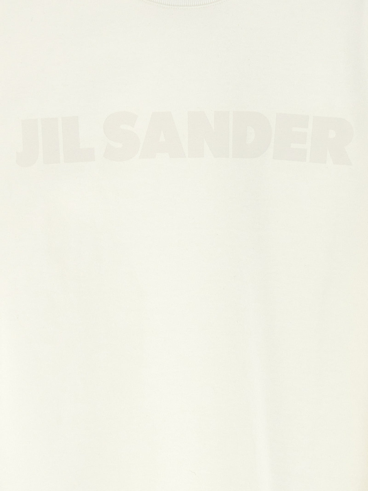 Jil Sander White Cotton Long Sleeve T-Shirt