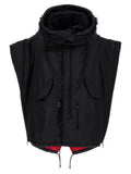 Junya Watanabe Black Nylon Full-Length Jacket