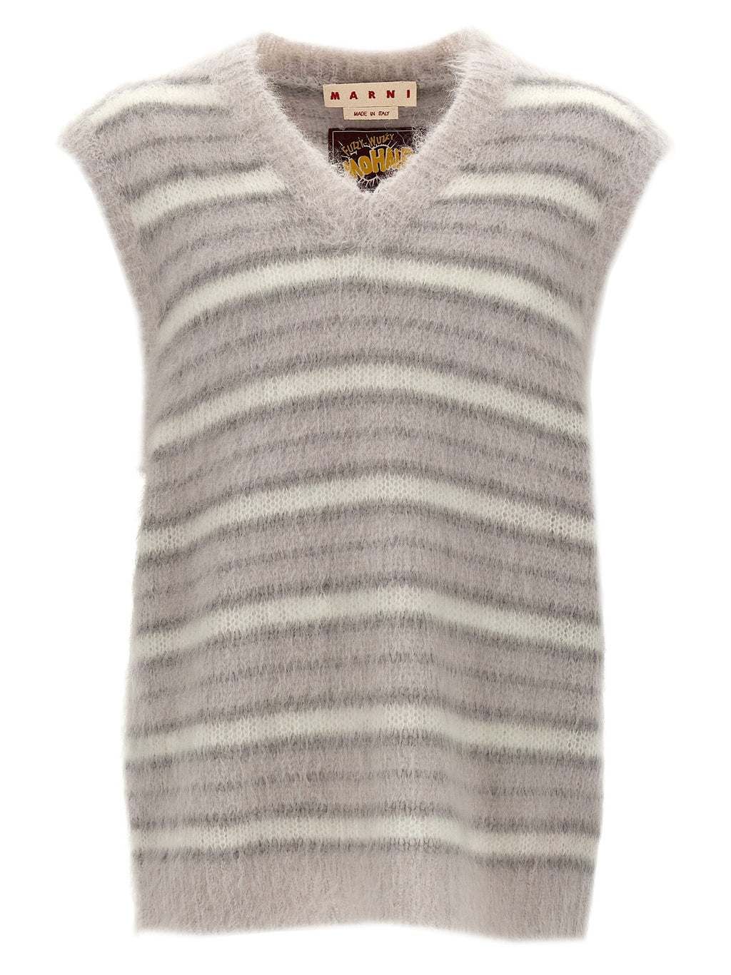 Marni Gray Mohair Sweatshirt