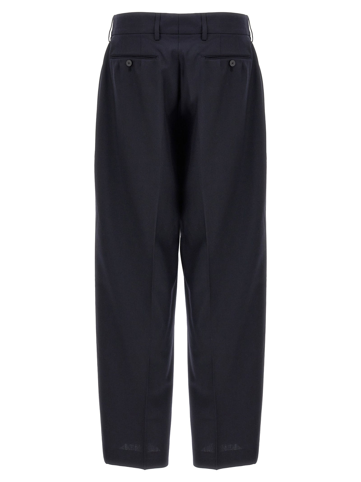 CELLAR DOOR Blue Polyester Dress Pants