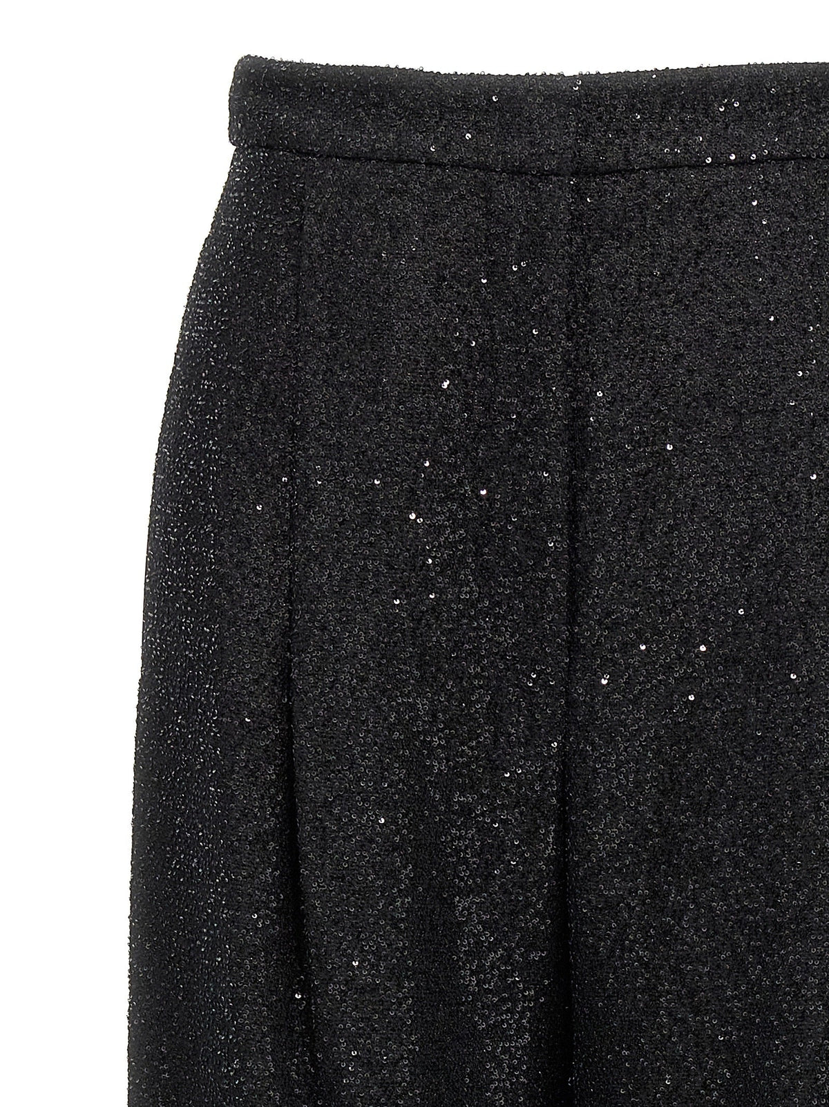 Max Mara Black Viscose Dress Pants