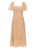 Ermanno Scervino Multicolor Polyester Midi Dress