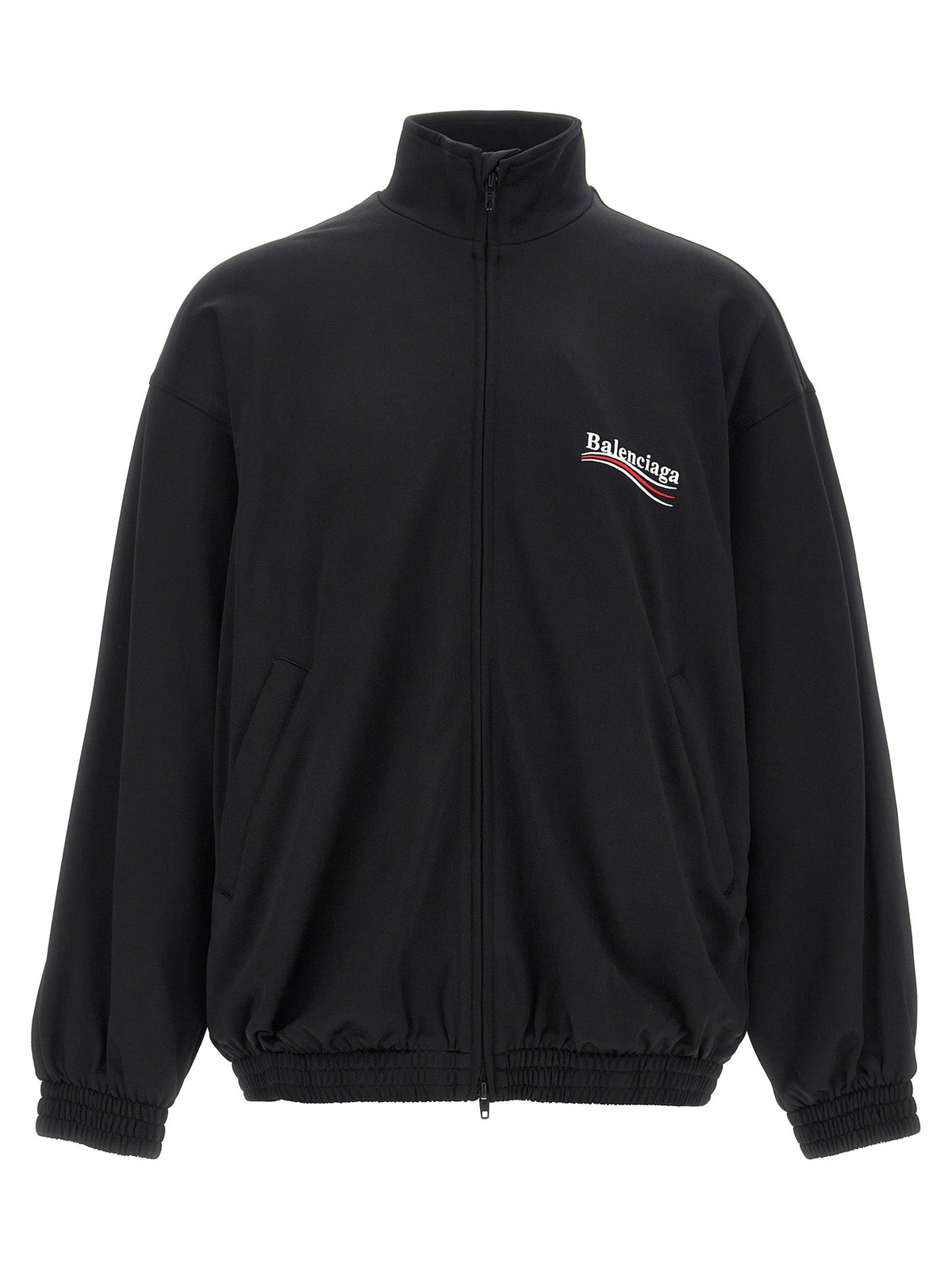 Balenciaga Black Polyamide Sweatshirt