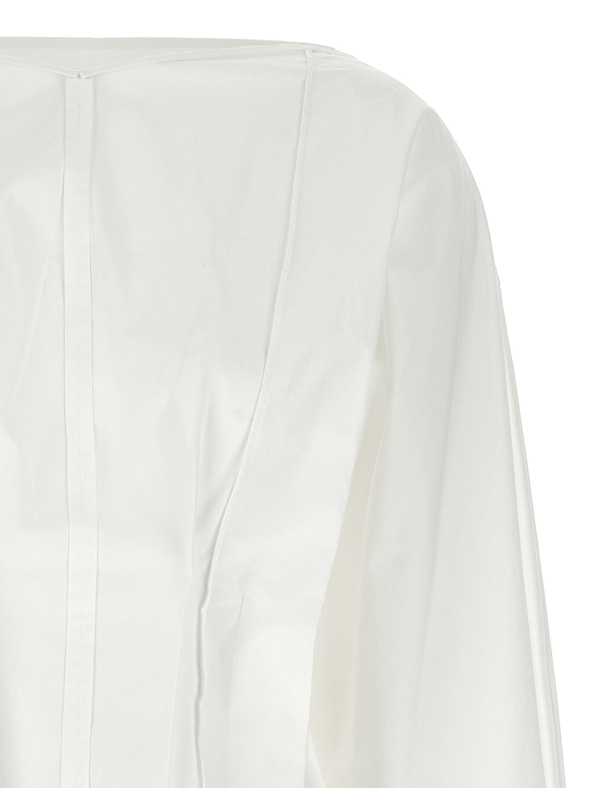 Khaite White Cotton Blouse