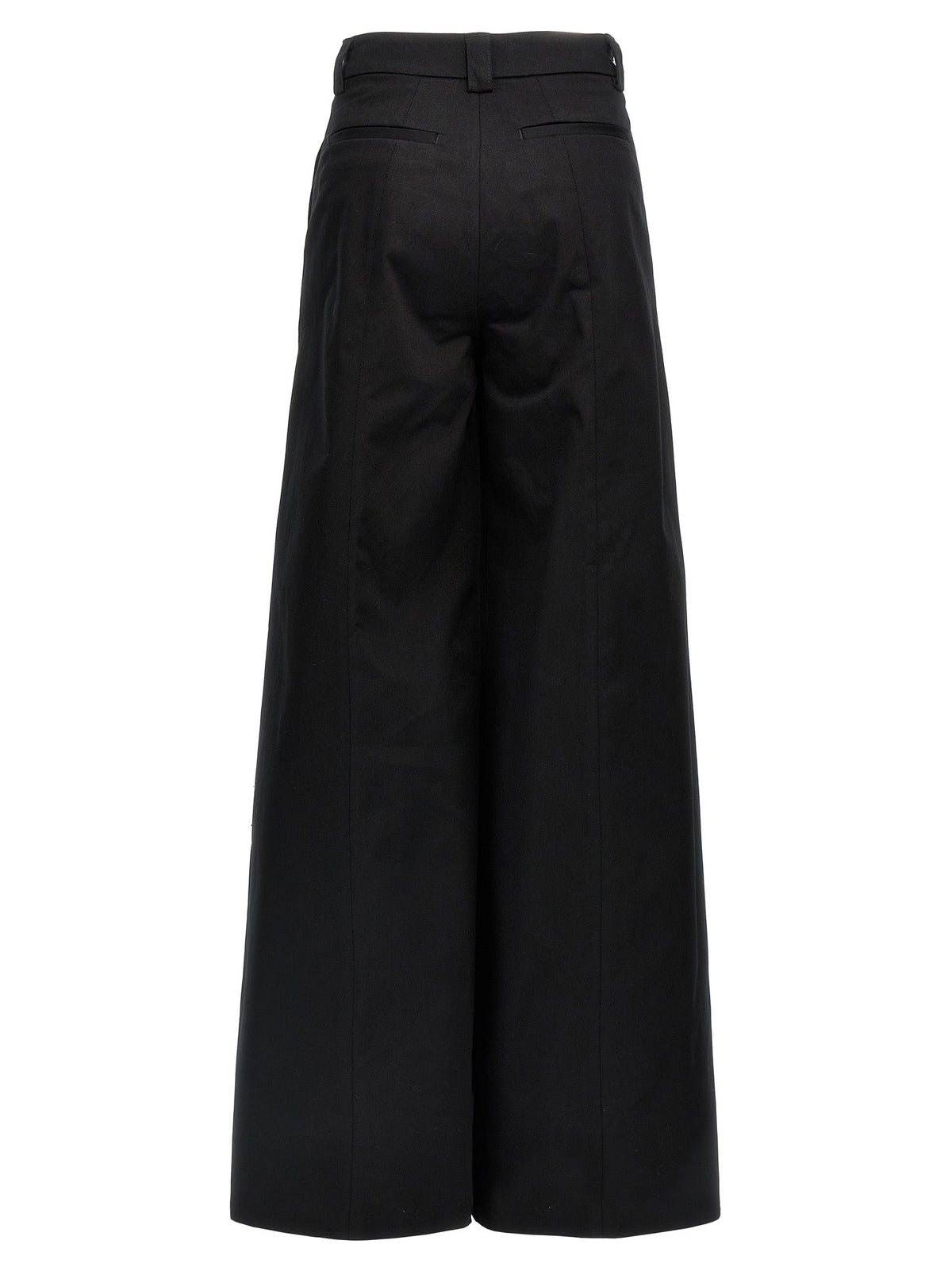 THELATEST Black Cotton Casual Pants