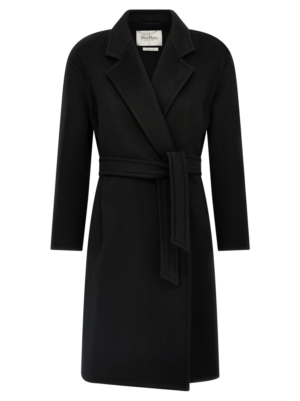 Max Mara Black Cashmere Coat
