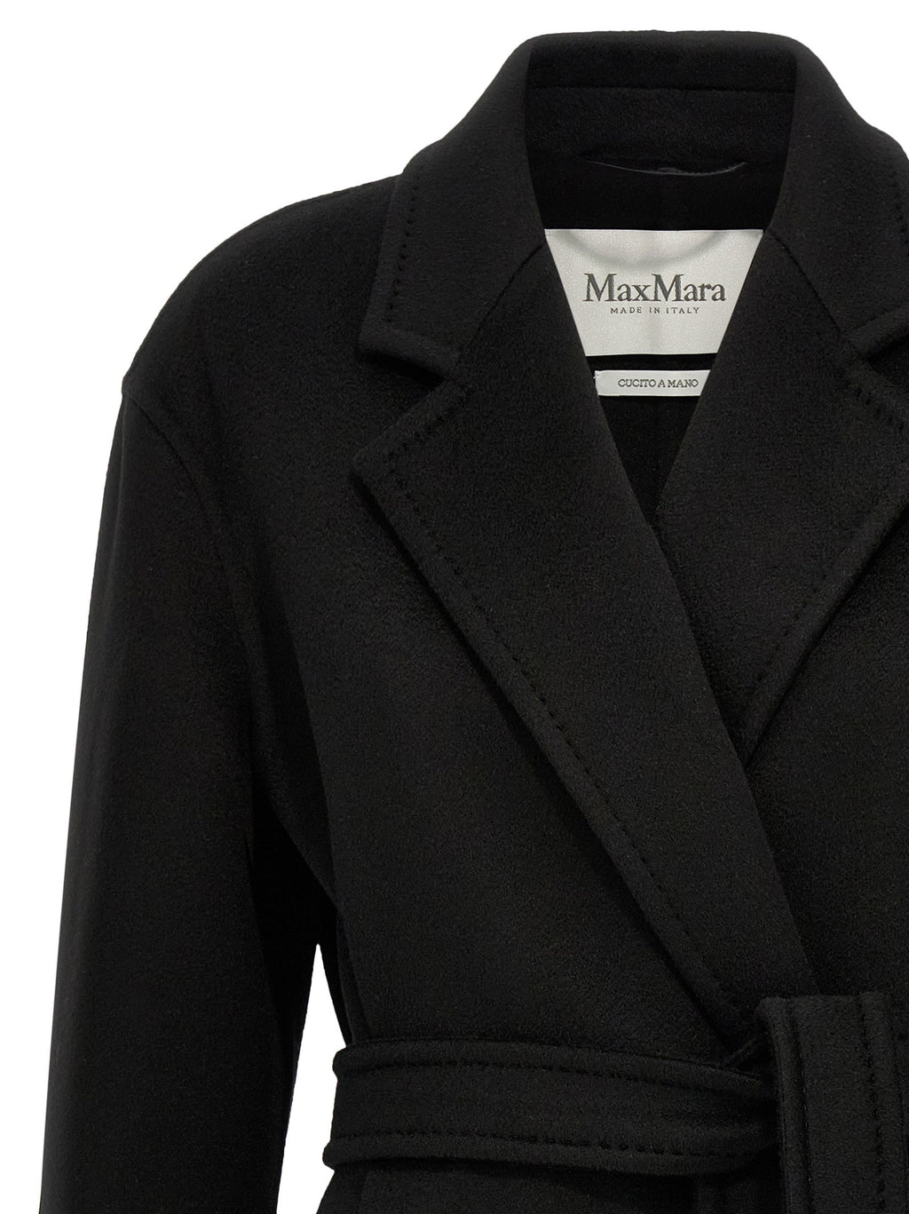 Max Mara Black Cashmere Coat