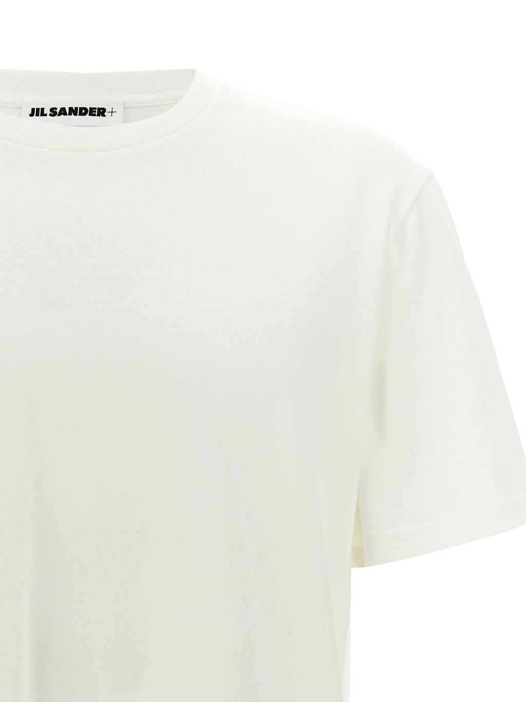 Jil Sander White Cotton T-Shirt