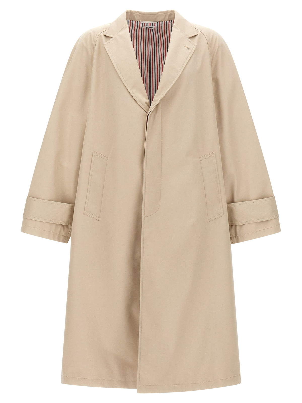 Thom Browne Beige Polyester Coat