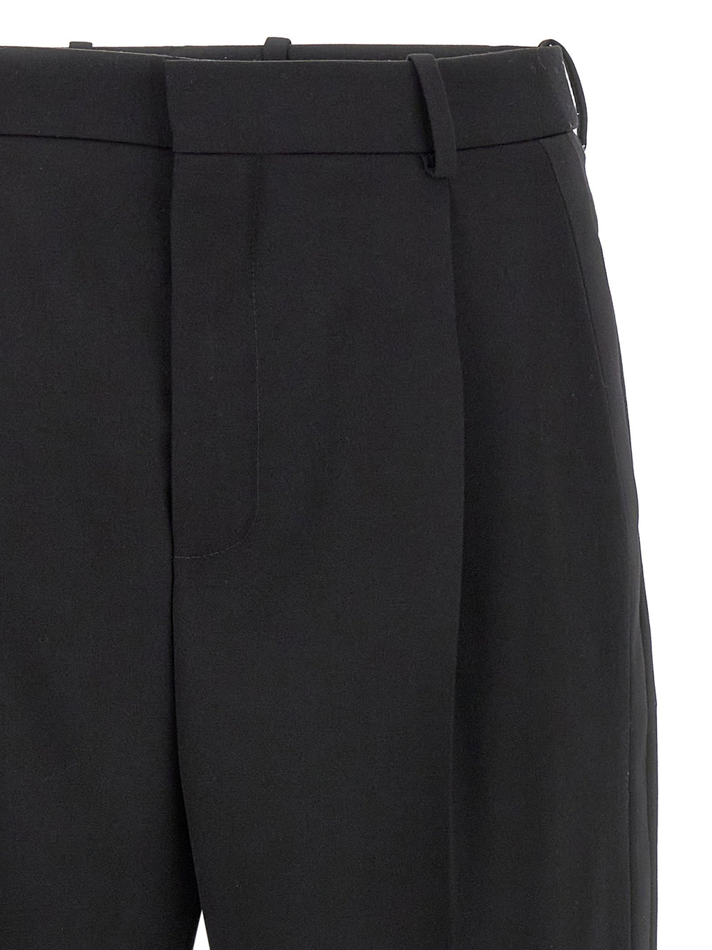 Saint Laurent Black Wool Dress Pants