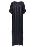 DI.LA3 PARI' Blue Silk Long Dress