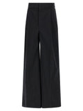 Maison Margiela Black Cotton Casual Pants