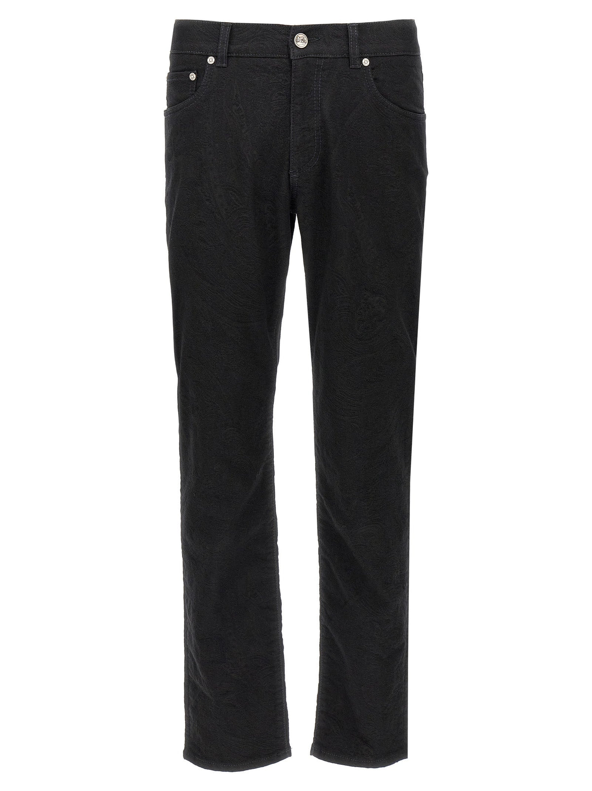 Etro Black Cotton Jeans Denim