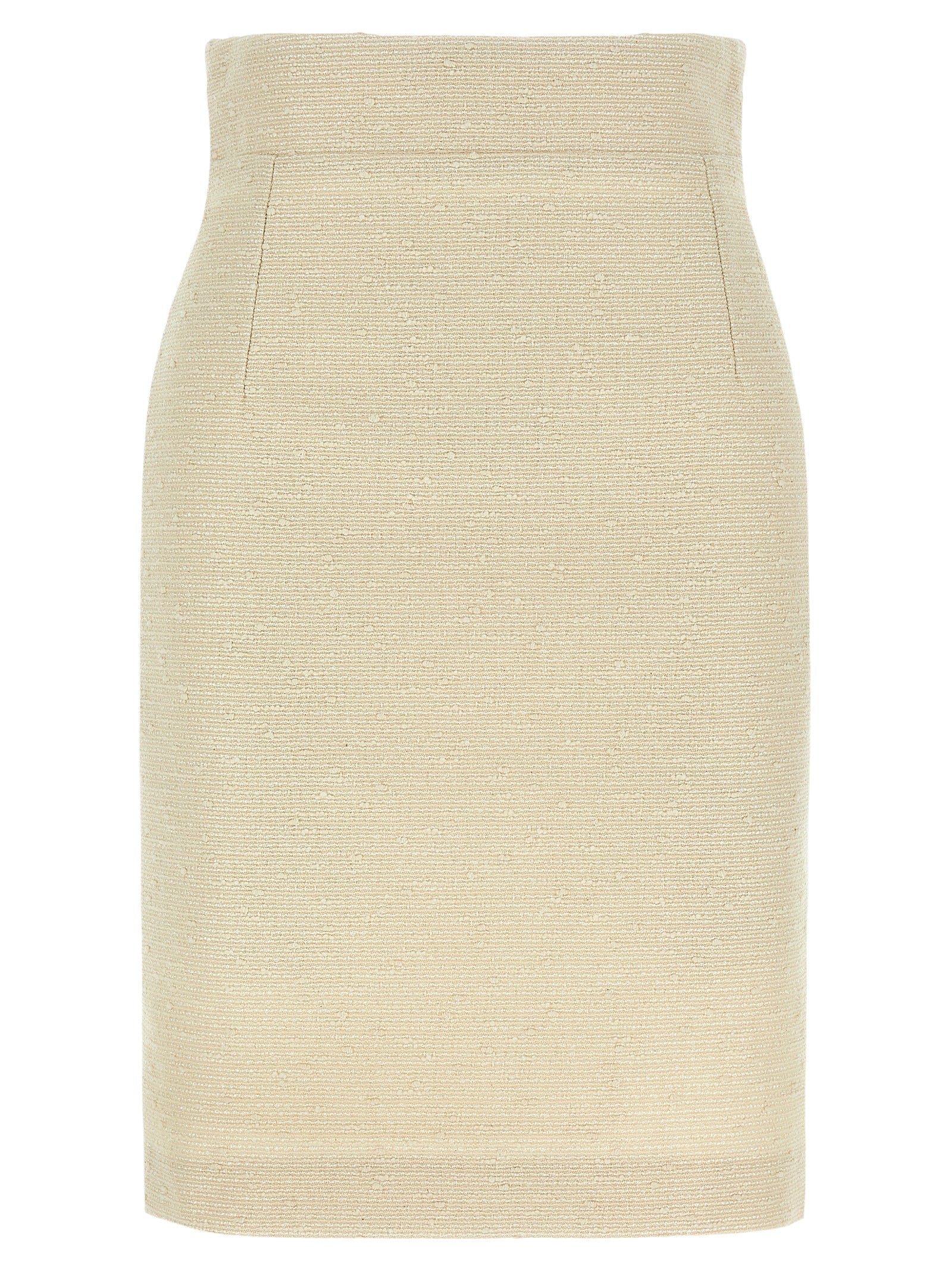 Tagliatore Beige Cotton Midi Skirt