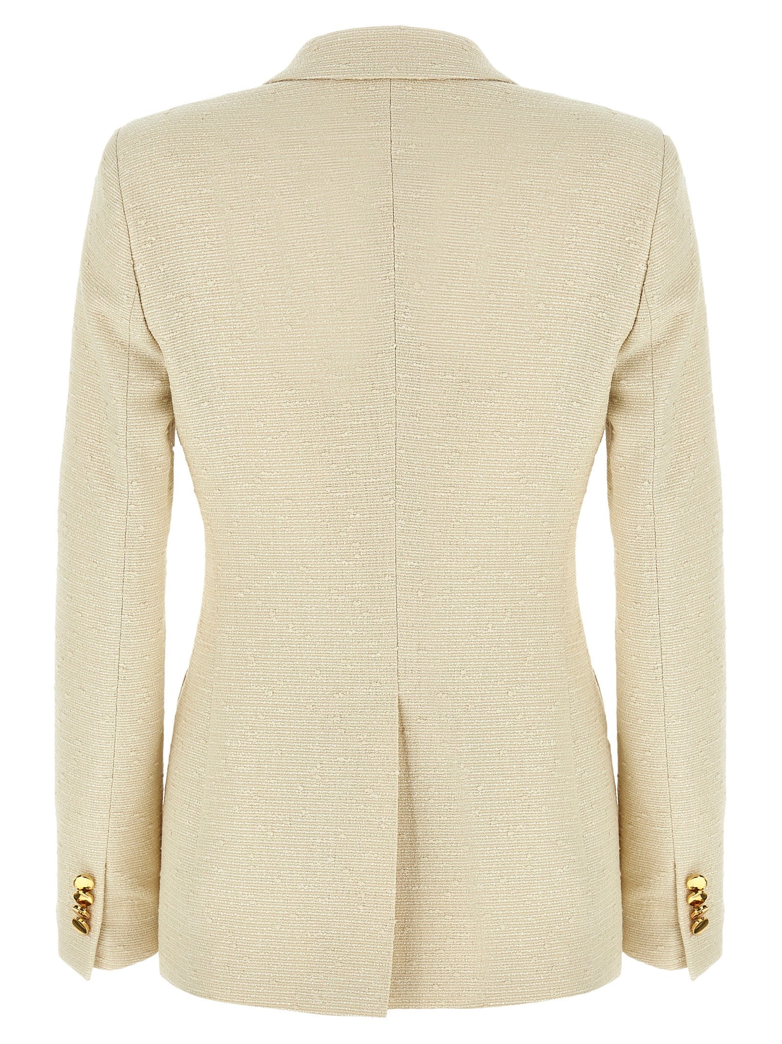 Tagliatore Beige Cotton Blazer