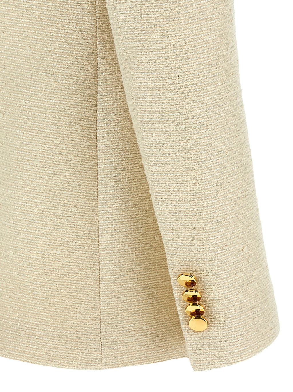 Tagliatore Beige Cotton Blazer