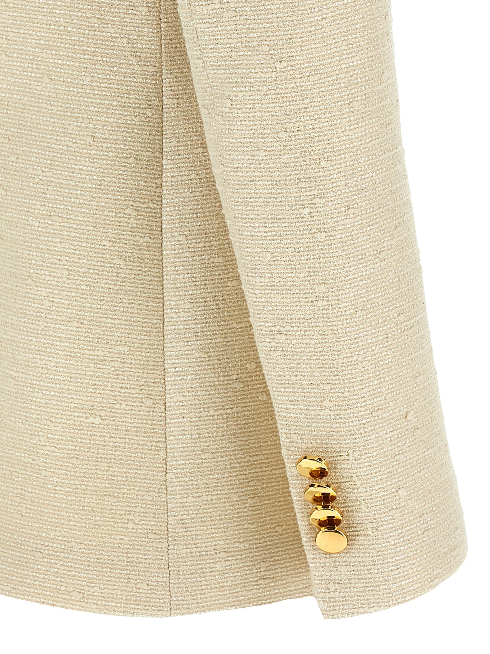 Tagliatore Beige Cotton Blazer
