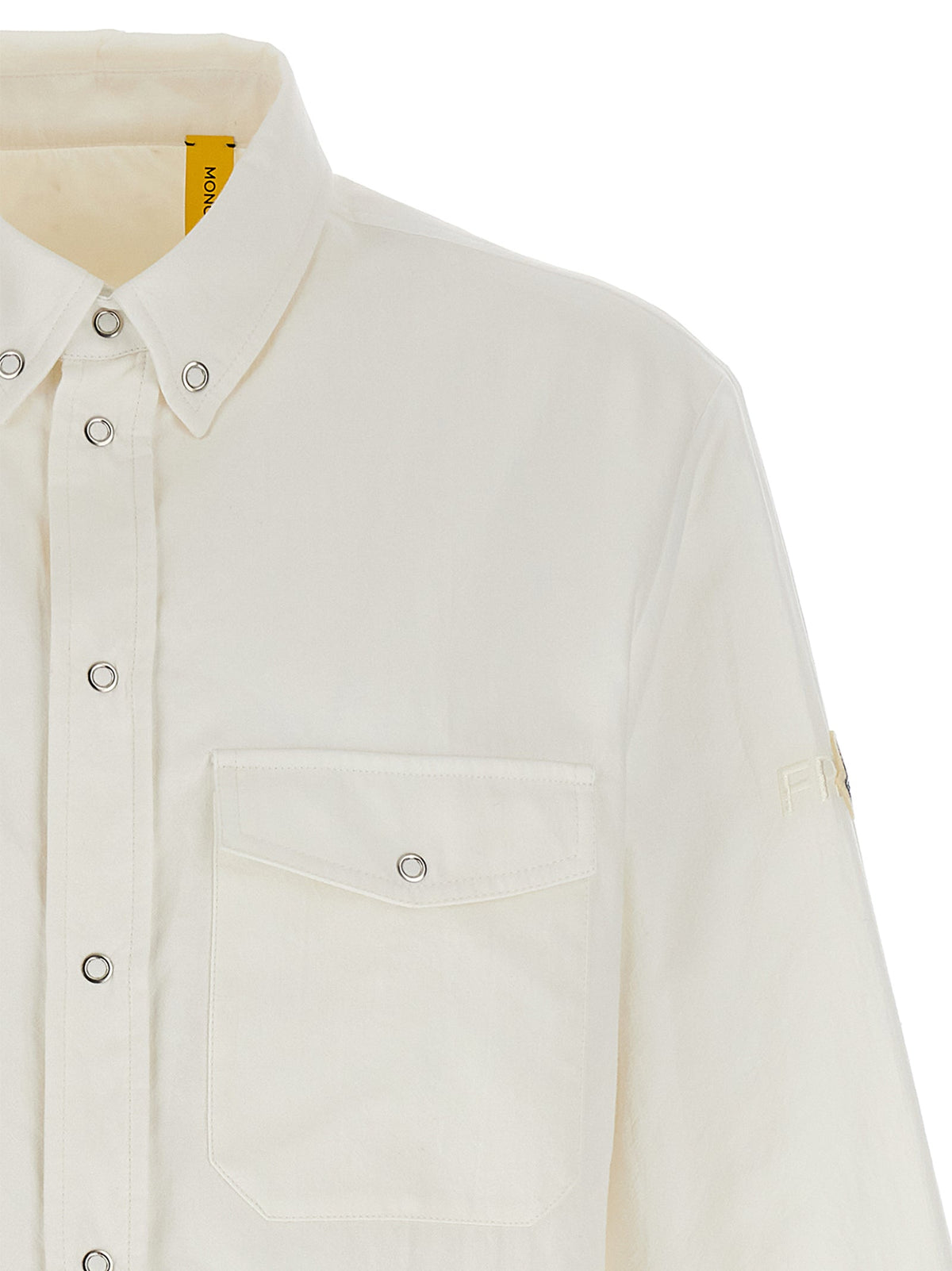 MONCLER GENIUS White Polyamide Blouse