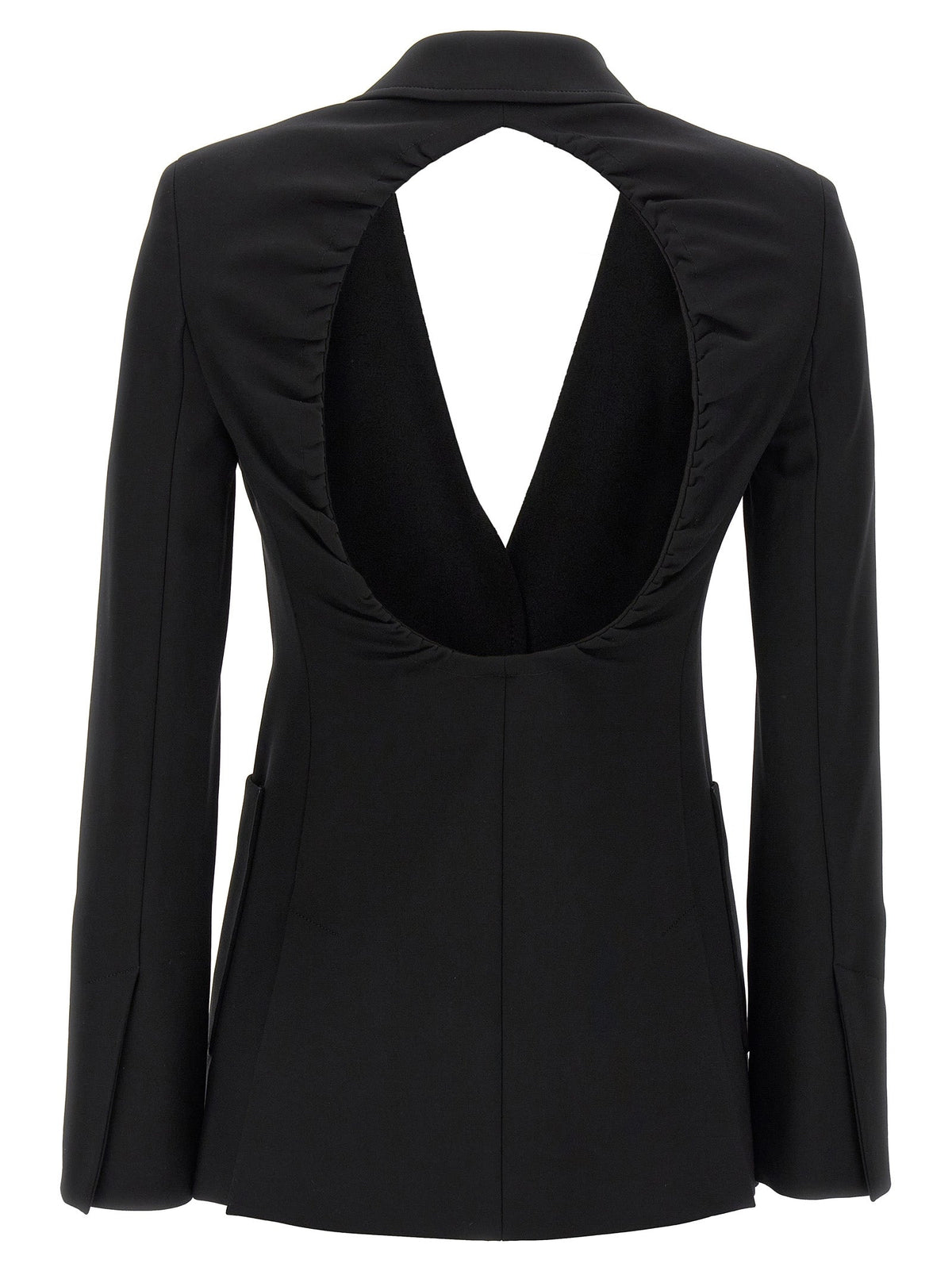 Max Mara Black Viscose Blazer