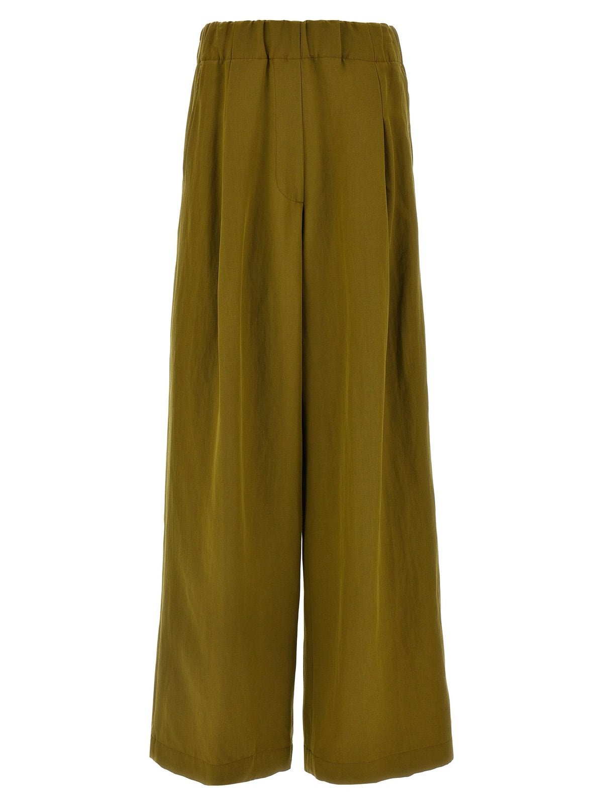 Dries Van Noten Bicolor Wool Casual Pants