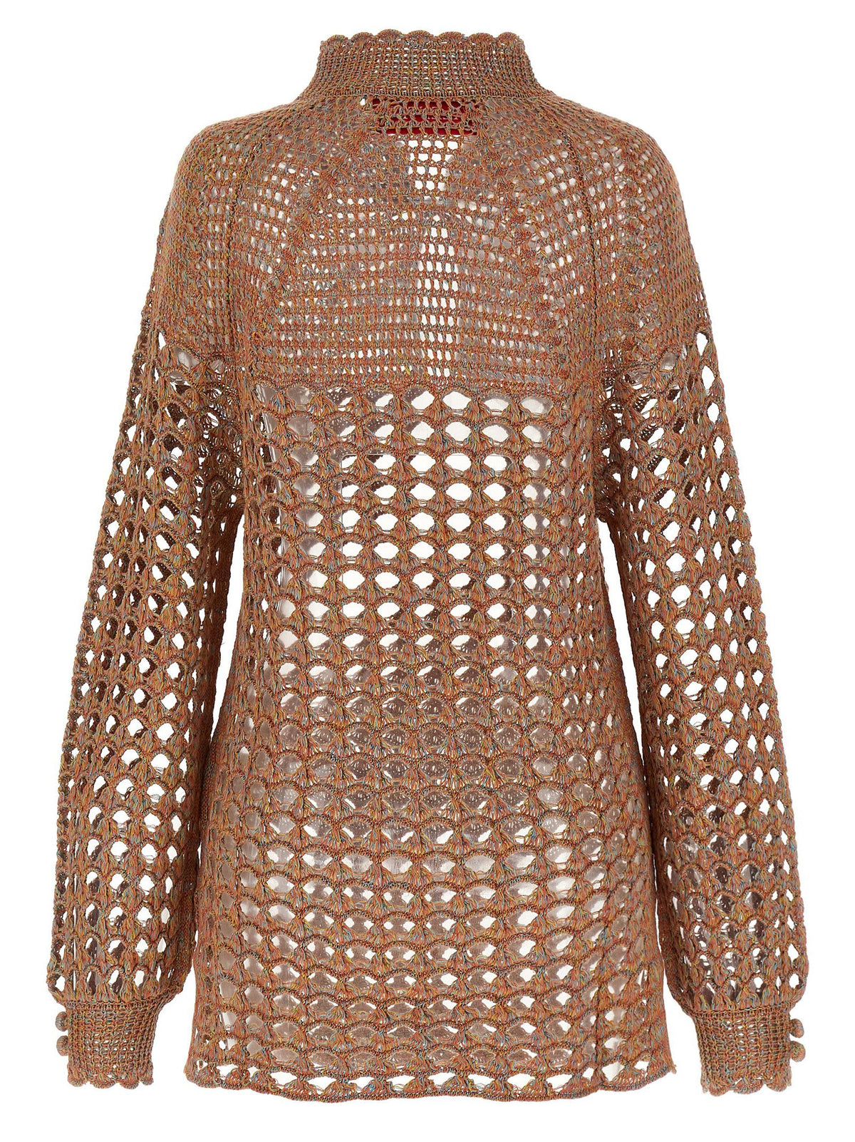 Valentino Garavani Multicolor Linen Cardigan
