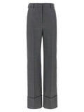 Valentino Garavani Gray Virgin Wool Dress Pants