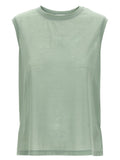 Victoria Beckham Bicolor Cotton Sleeveles T-Shirt