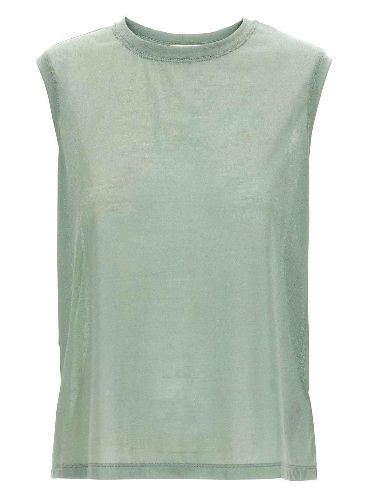 Victoria Beckham Bicolor Cotton Sleeveles T-Shirt