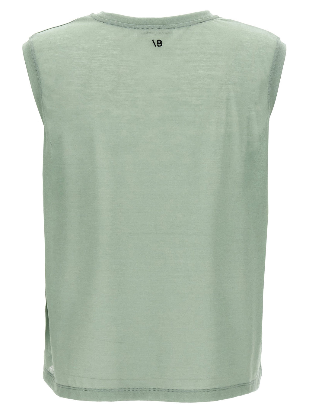 Victoria Beckham Bicolor Cotton Sleeveles T-Shirt