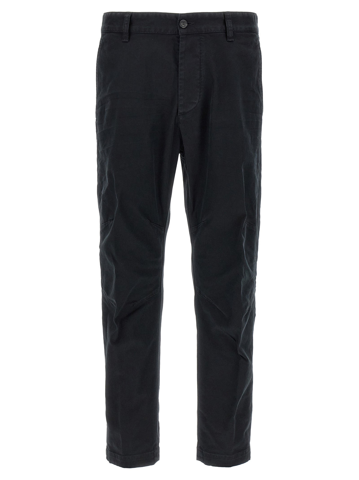 Dsquared² Black Cotton Chino Pants
