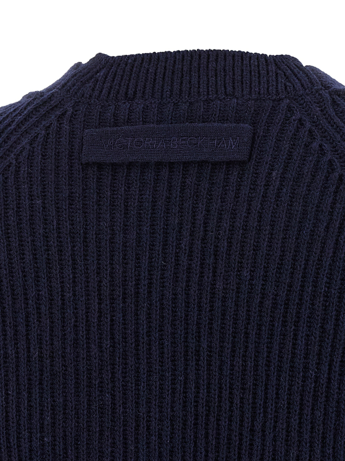 Victoria Beckham Blue Wool Cardigan