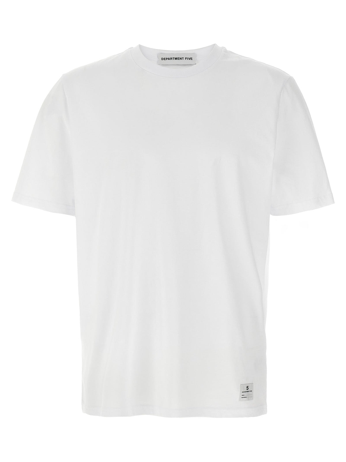 Department 5 White Cotton T-Shirt