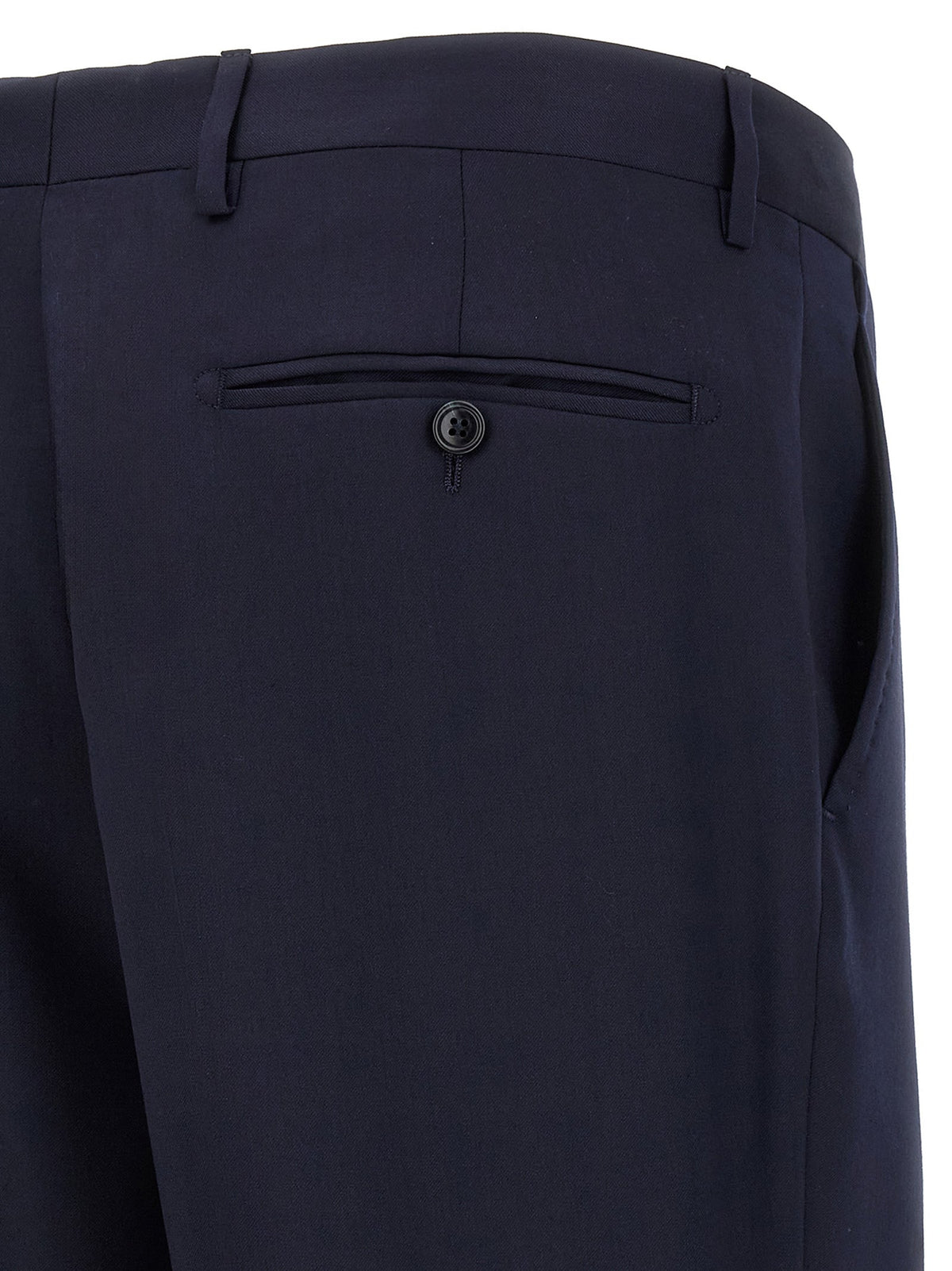 Tagliatore Blue Virgin Wool Two-Piece Suit