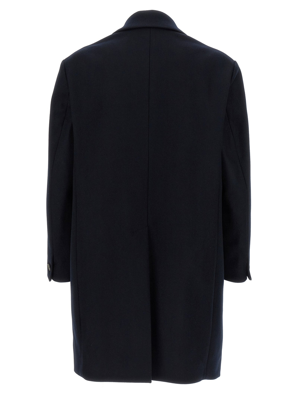 BARENA Blue Wool Coat