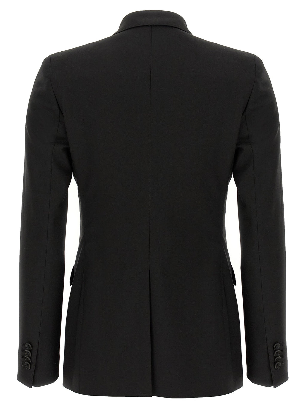 Tagliatore Black Virgin Wool Two-Piece Suit