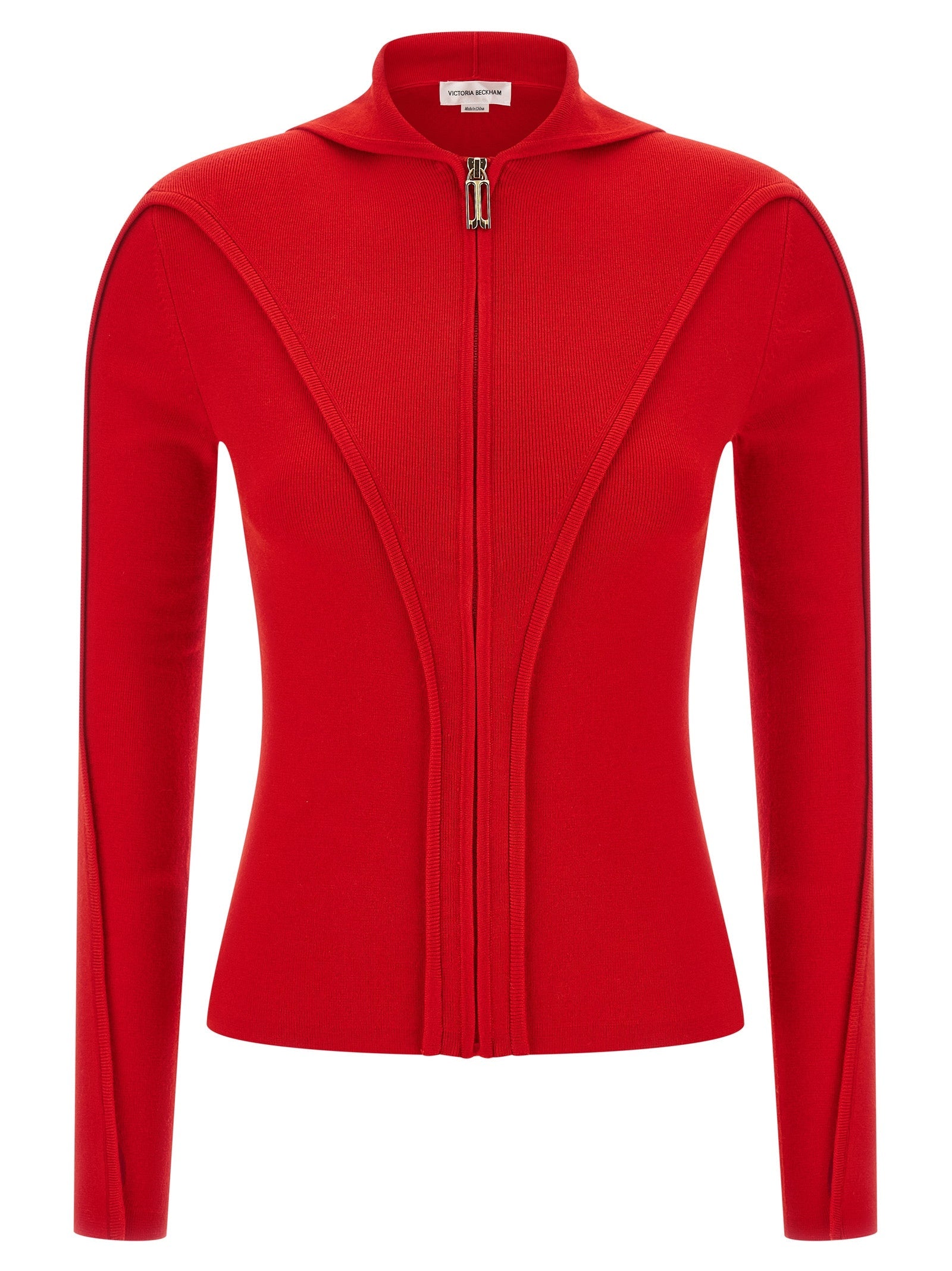 Victoria Beckham Multicolor Wool Cardigan
