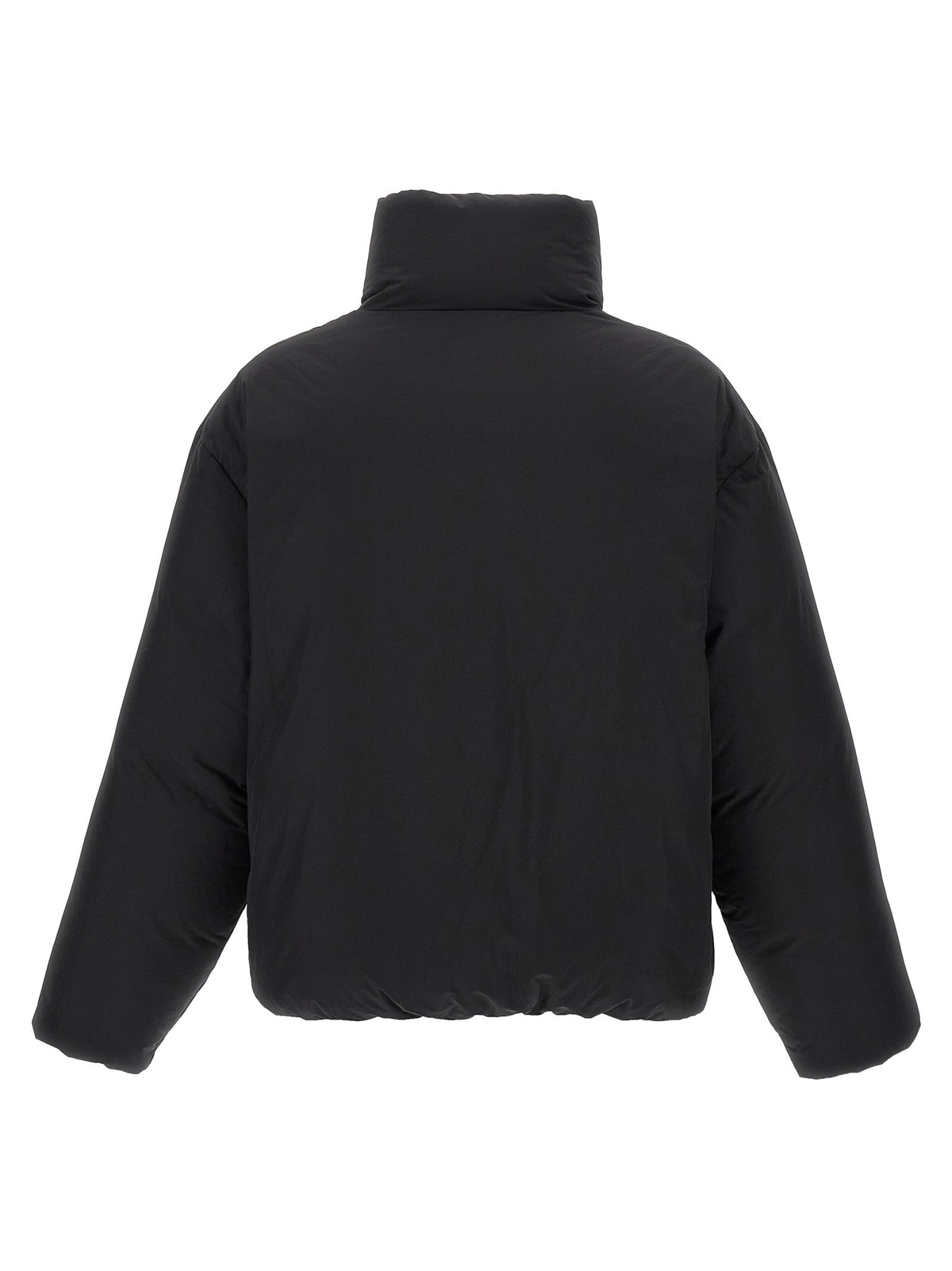 Dsquared² Black Polyester Full-Length Jacket