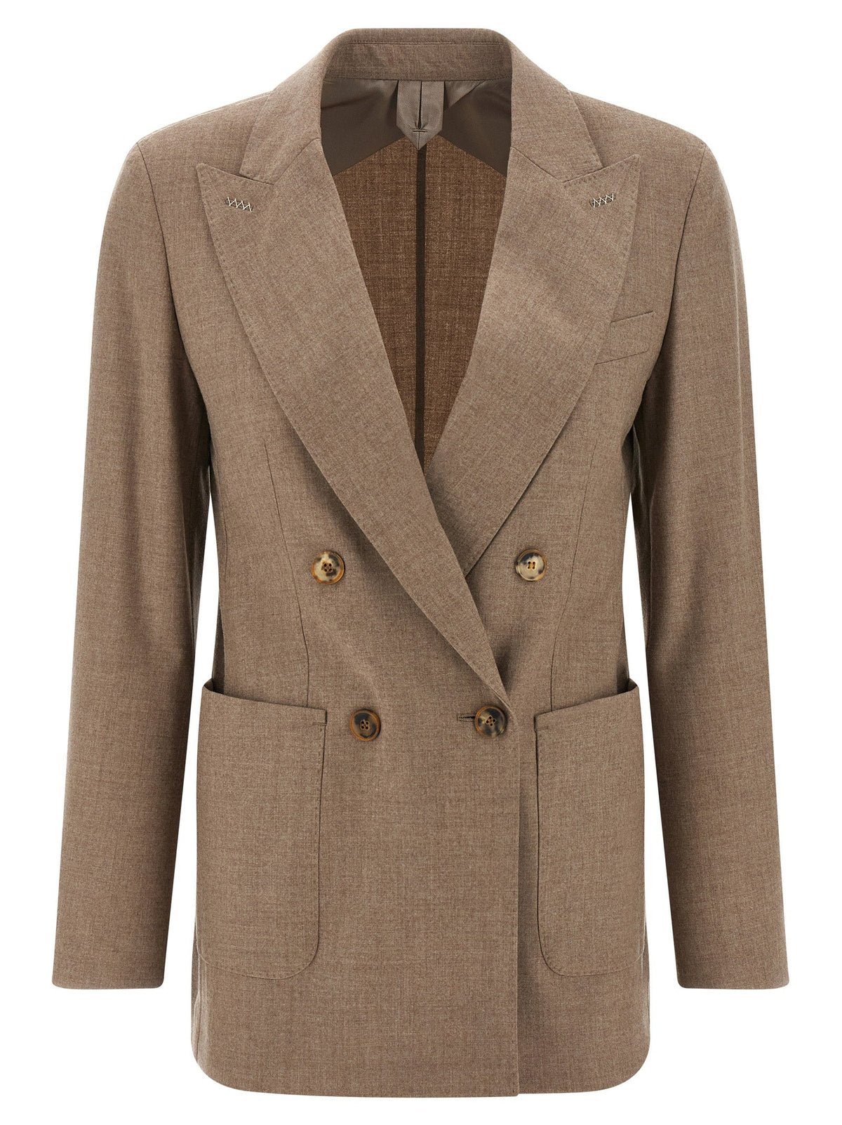 Max Mara Beige Cashmere Blazer