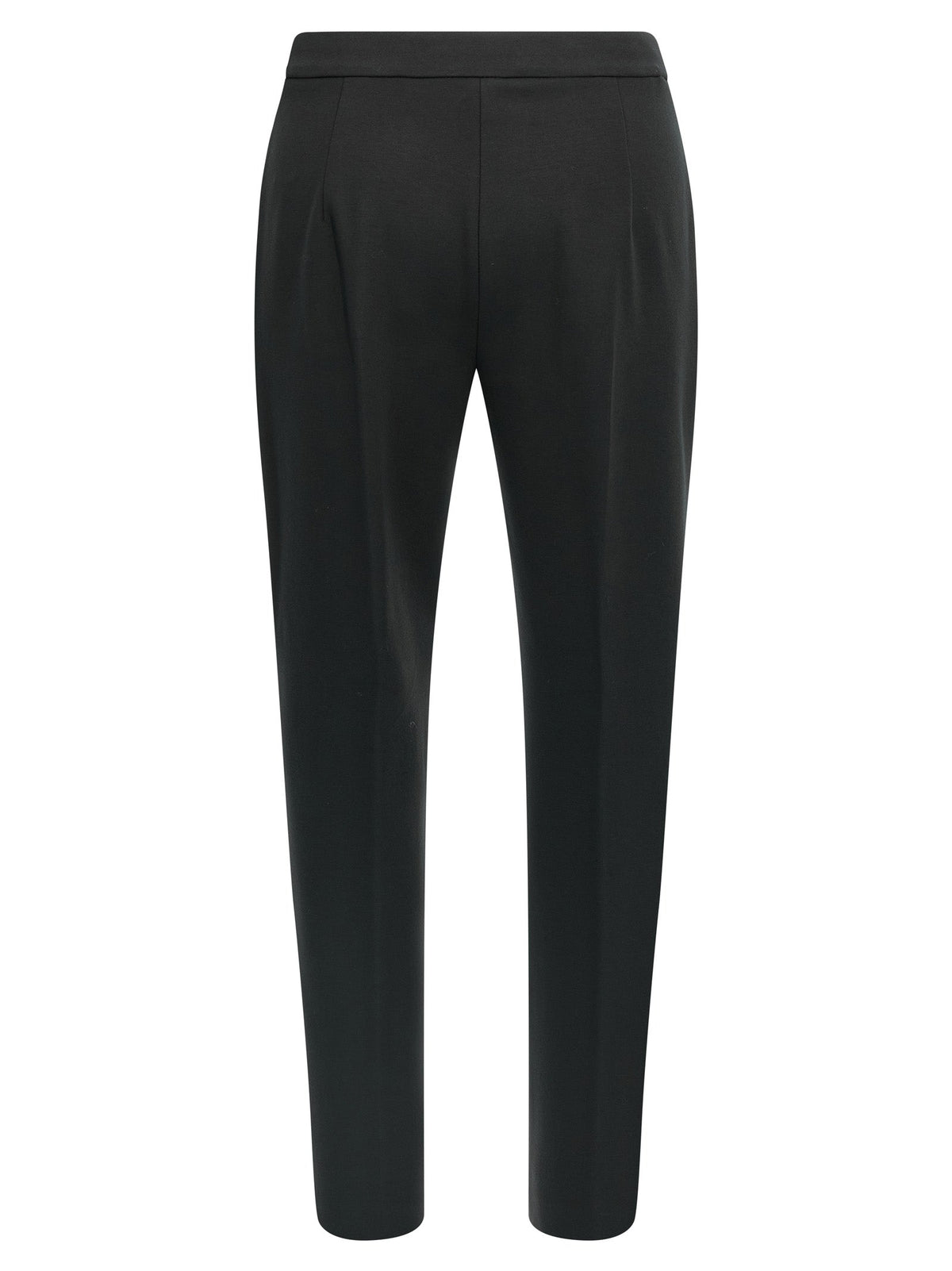 Max Mara Black Viscose Casual Pants