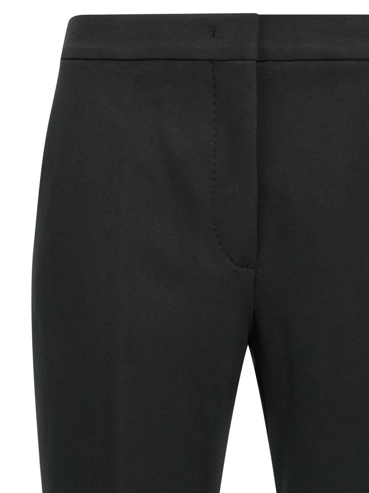 Max Mara Black Viscose Casual Pants